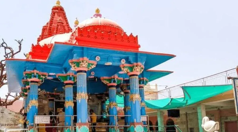 Brahma Temple Pushkar Rajasthan temple view
